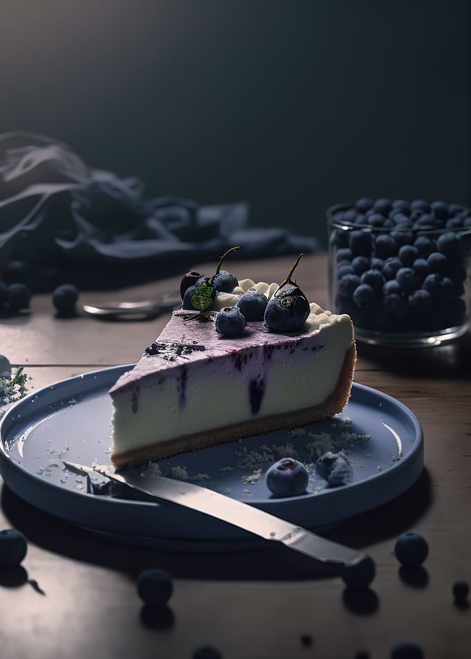 blueberry cake