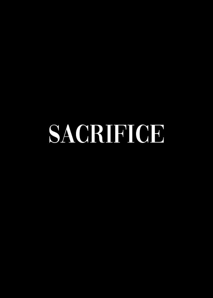 Sacrifice Motivation Word