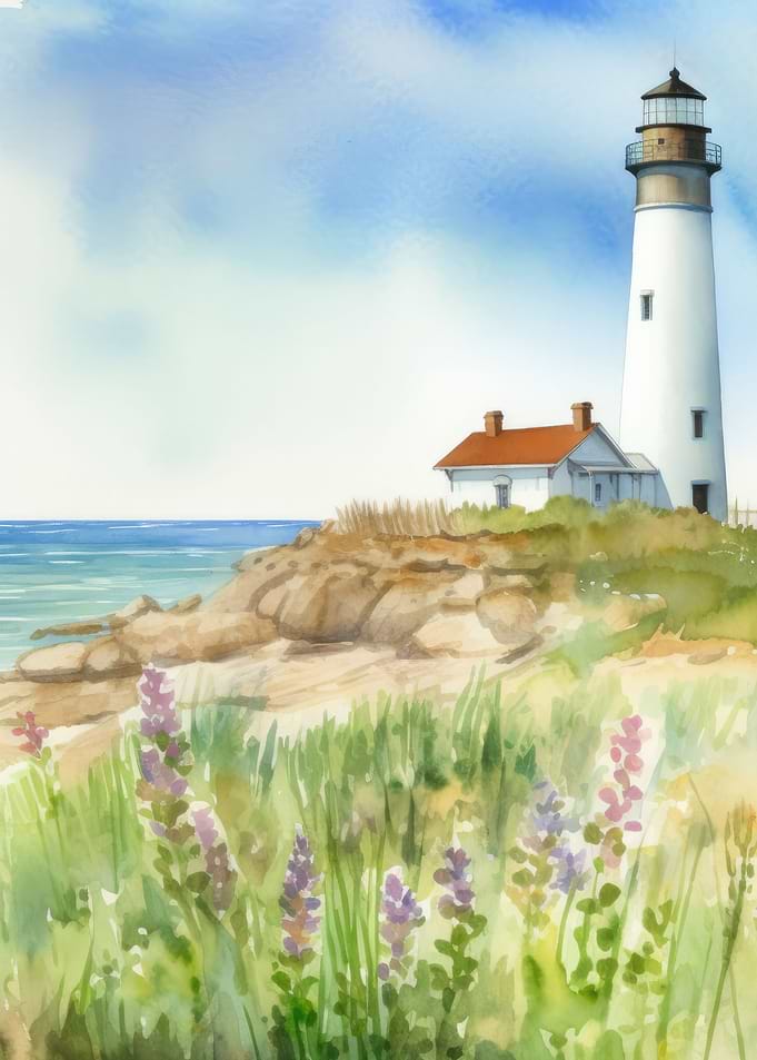 Lighthouse On The Hill