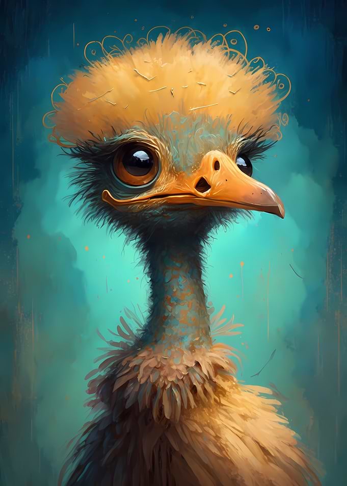 Ostrich Mythical adventure