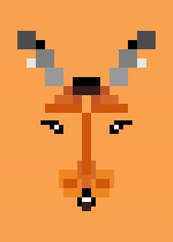 Animal pixel art