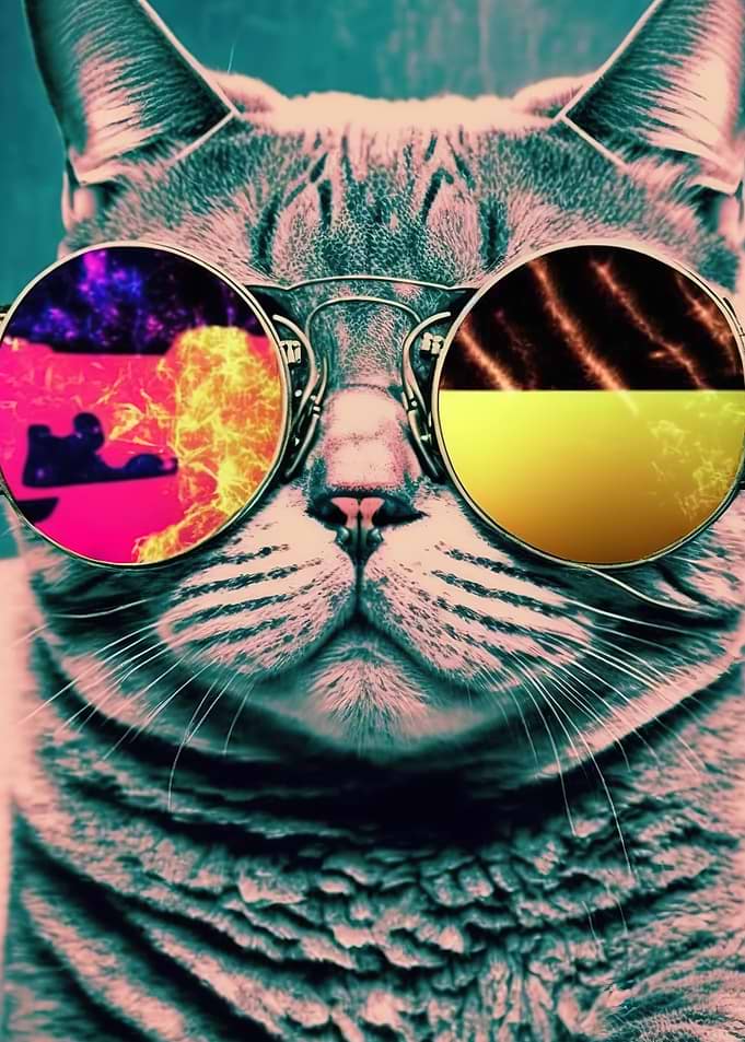 cat neon