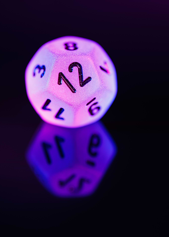 Dice for board game