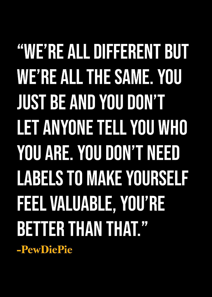 PewDiePie Quote