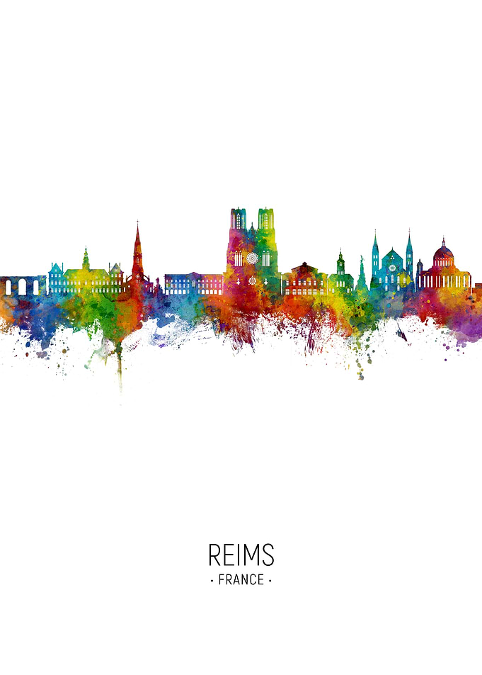Reims Skyline France