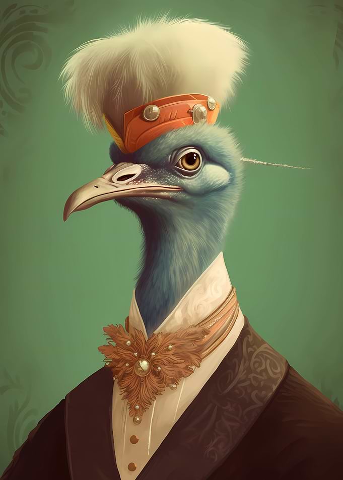 Ostrich Magical realm