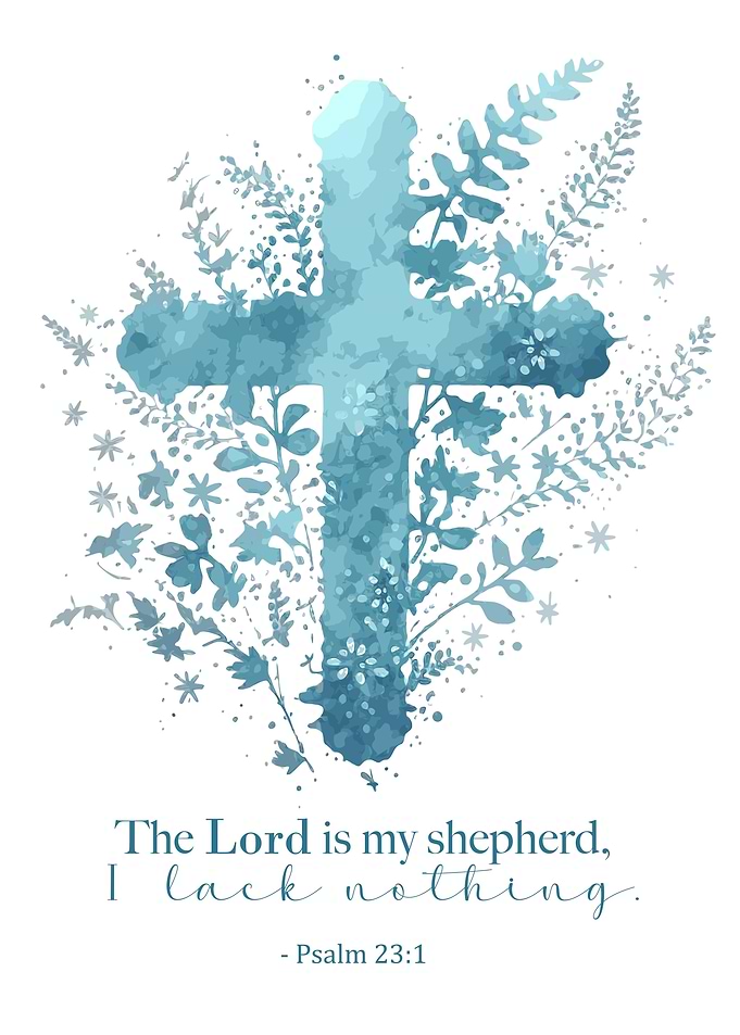 Watercolor Cross Painting