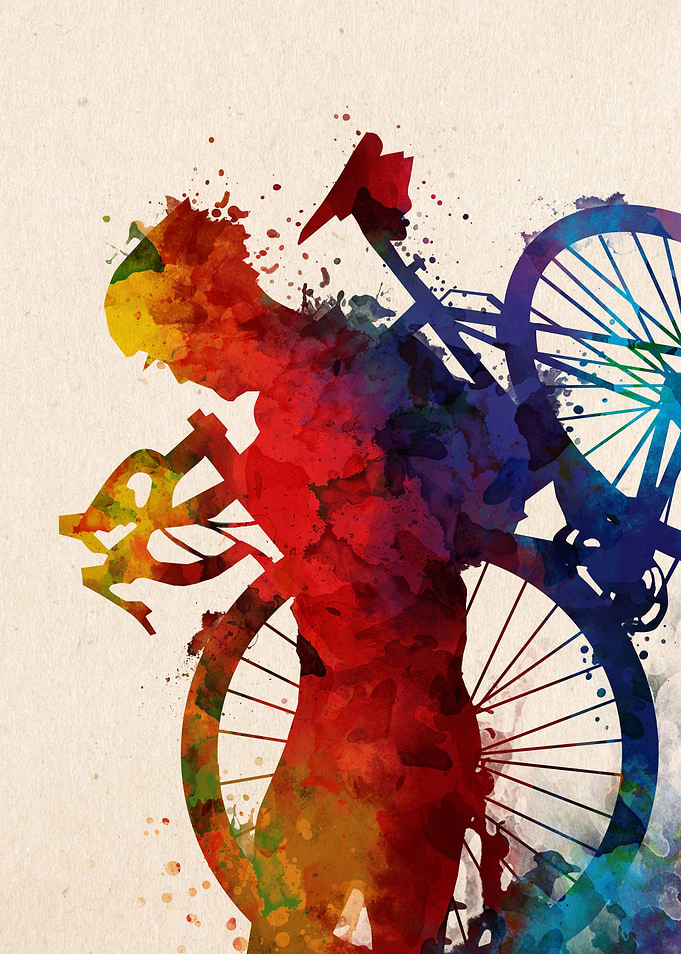 cycling silhouette 7