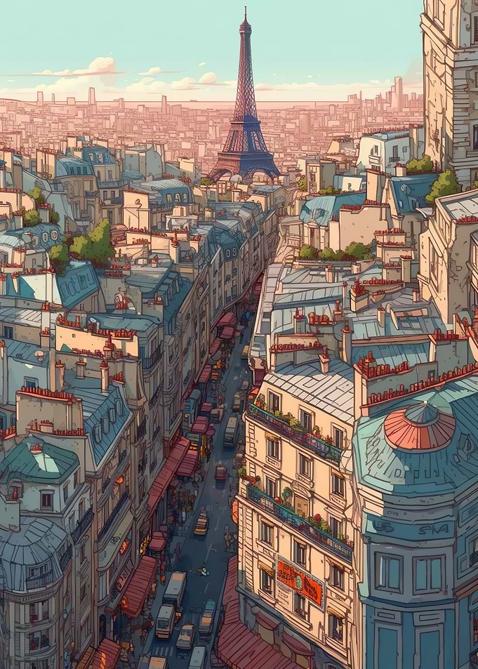 Eiffel Tower in Paris