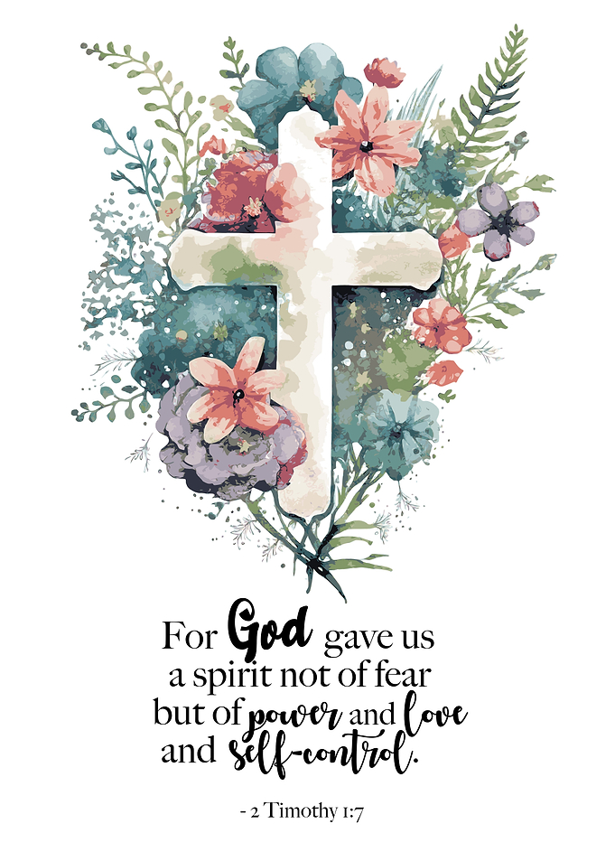 Bible Verse Cross Painting
