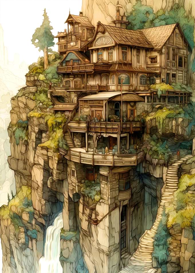Castle Painting