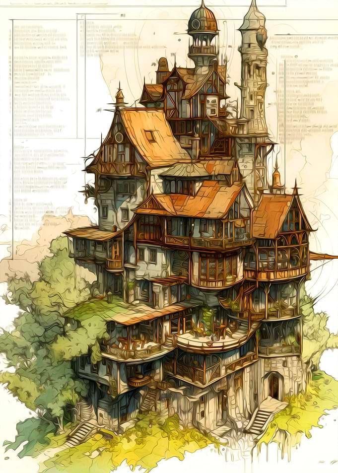Castle Painting