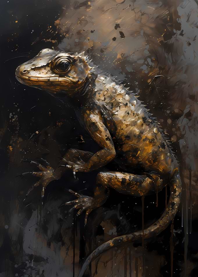 Salamander Mythical world