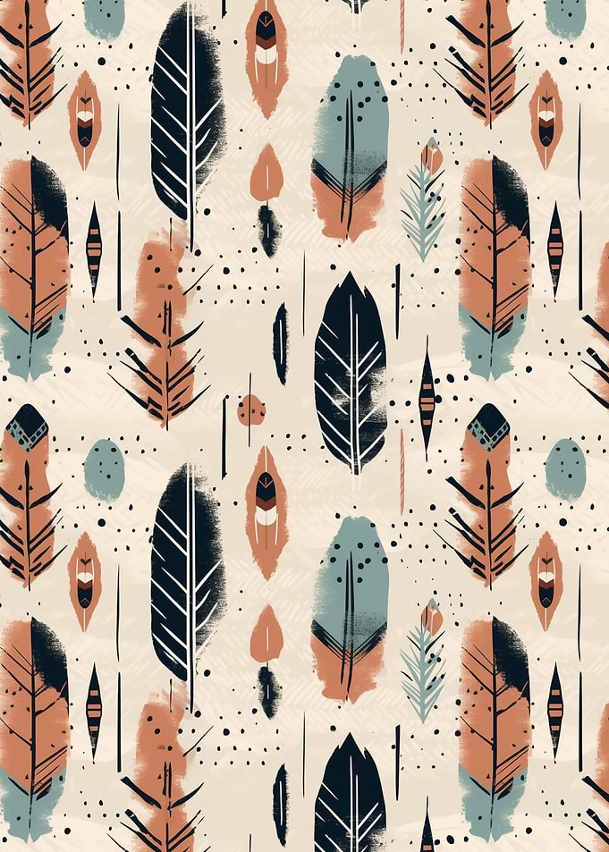 Bohemian Pattern Boho Art