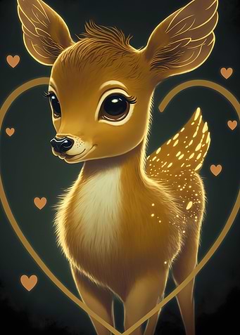 cute Fawn