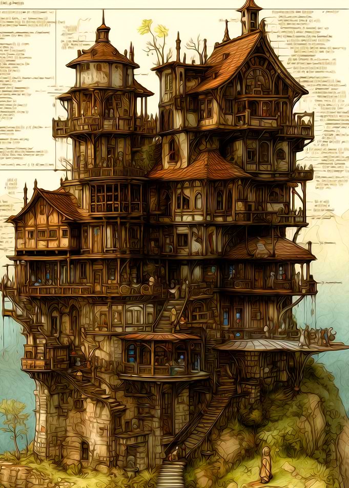 Castle Painting
