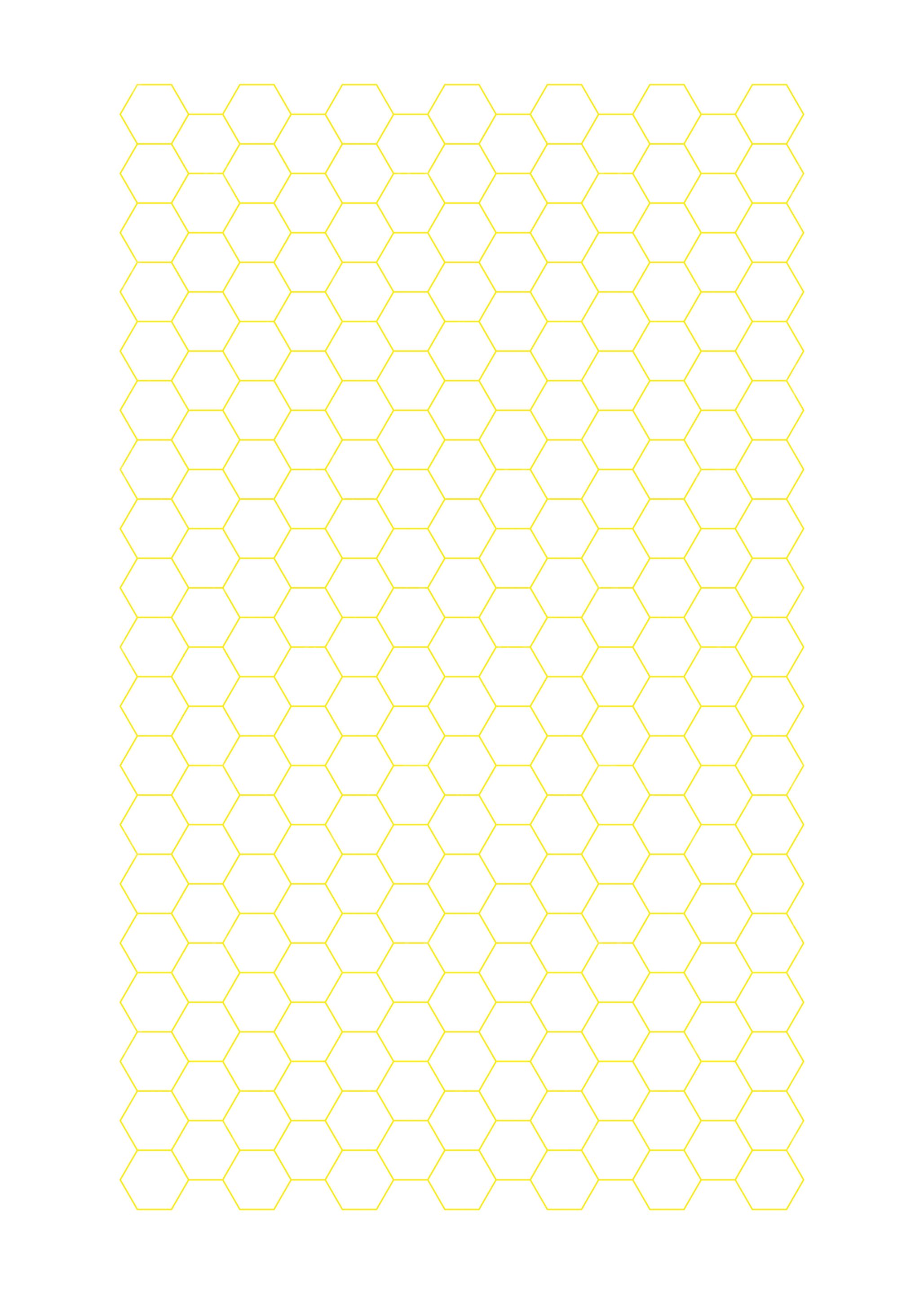 Notebook honeycomb pattern