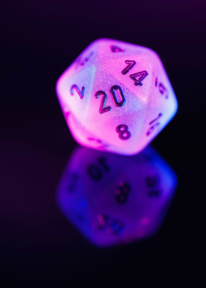 Dice for board game