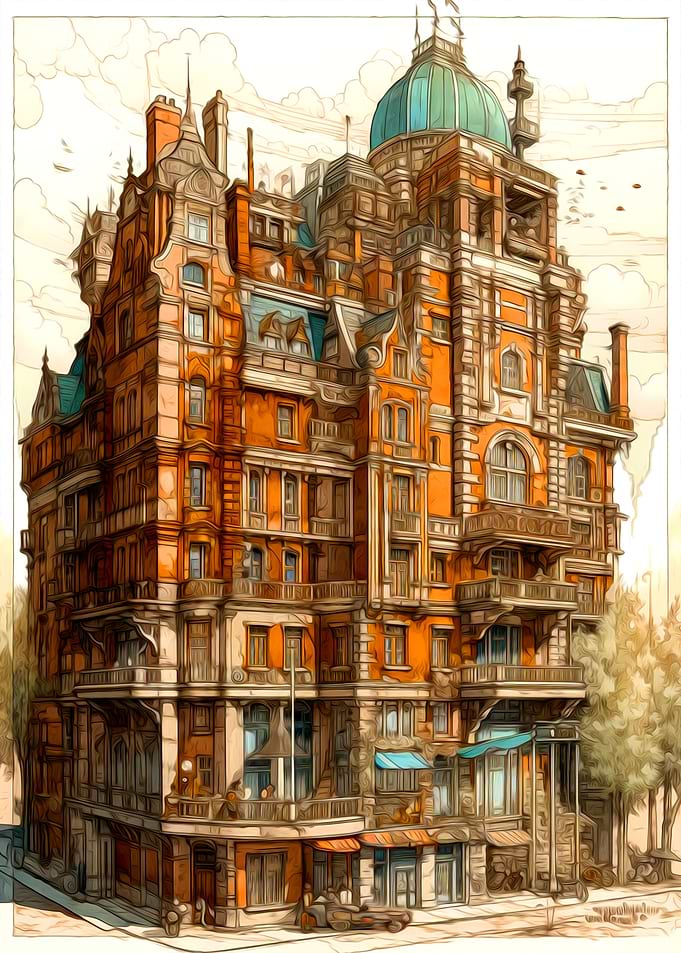 Castle Painting