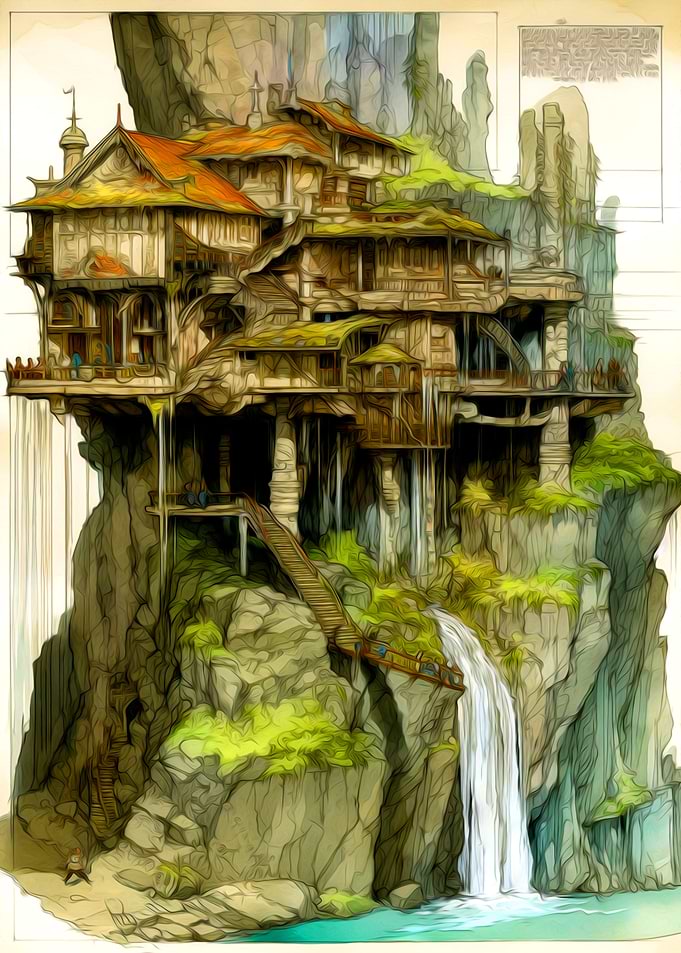 Castle Painting