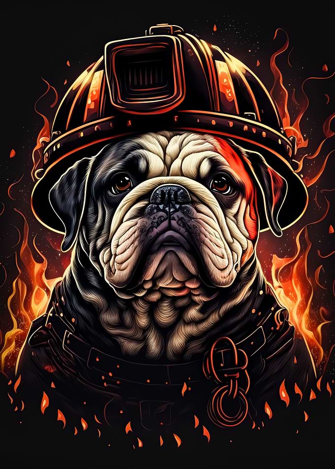 Dog Firefighter