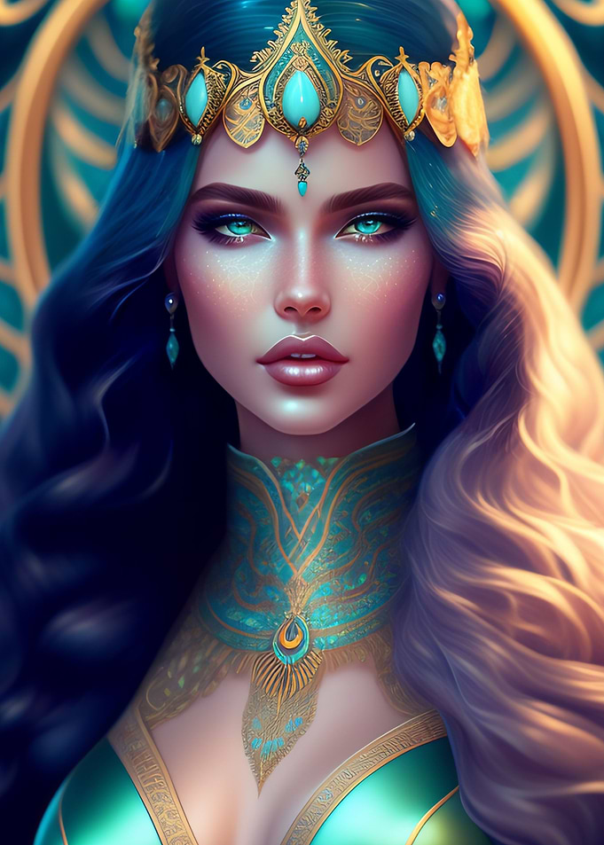 Pretty Queen Close Up