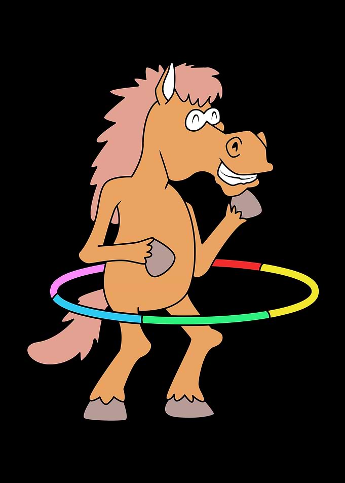 Hula Hoop Horse
