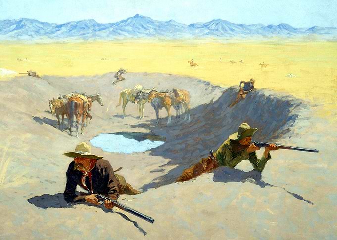 Fight for the Waterhole