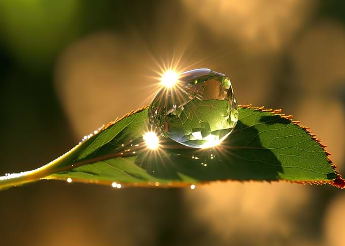 a dew drop
