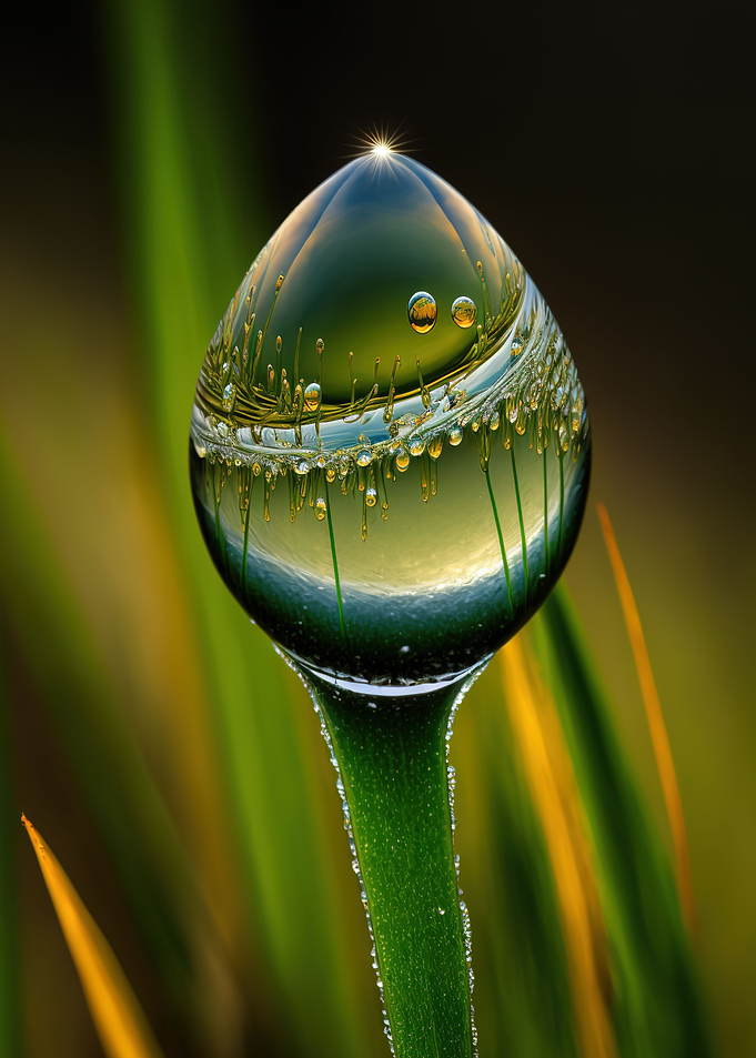 a dew drop