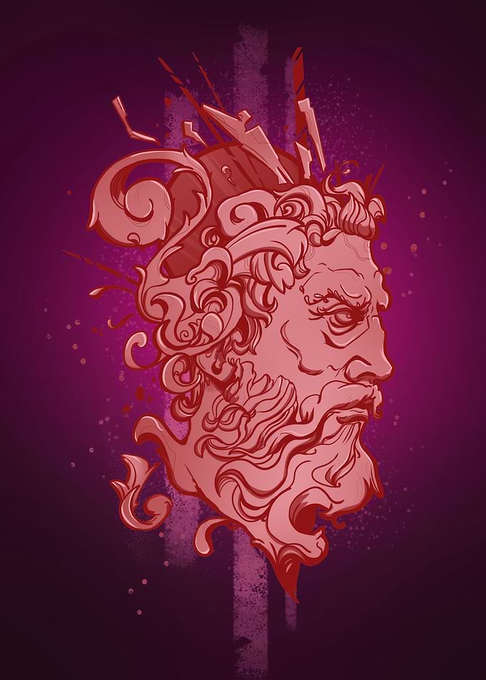 Greek Statue Vaporwave
