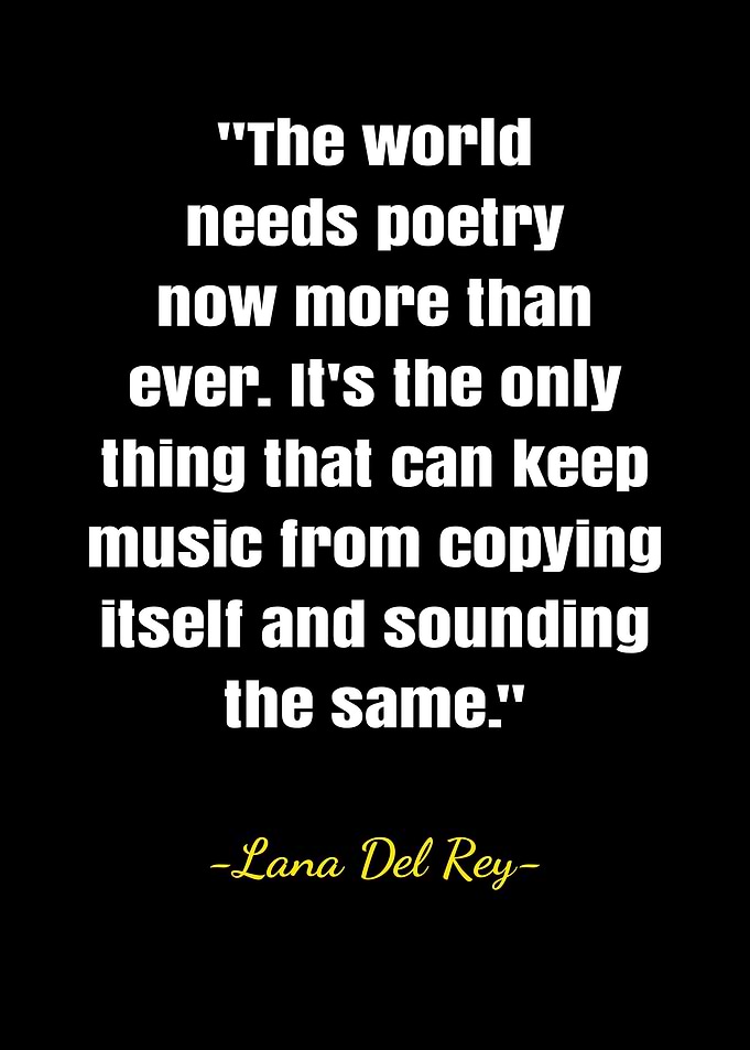 World Need Poetry Quotes