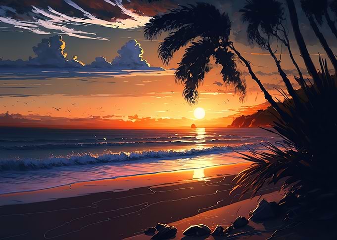 Beach Sunset