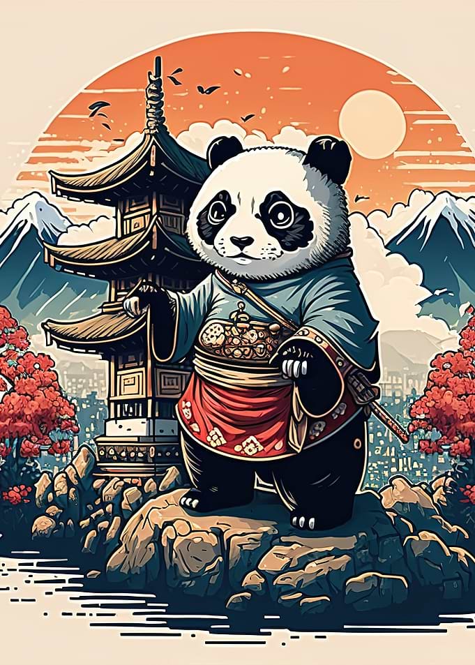 panda bamboo japan