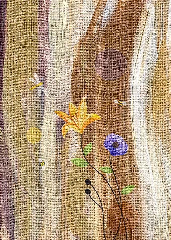 Abstract Painting Pastel 4