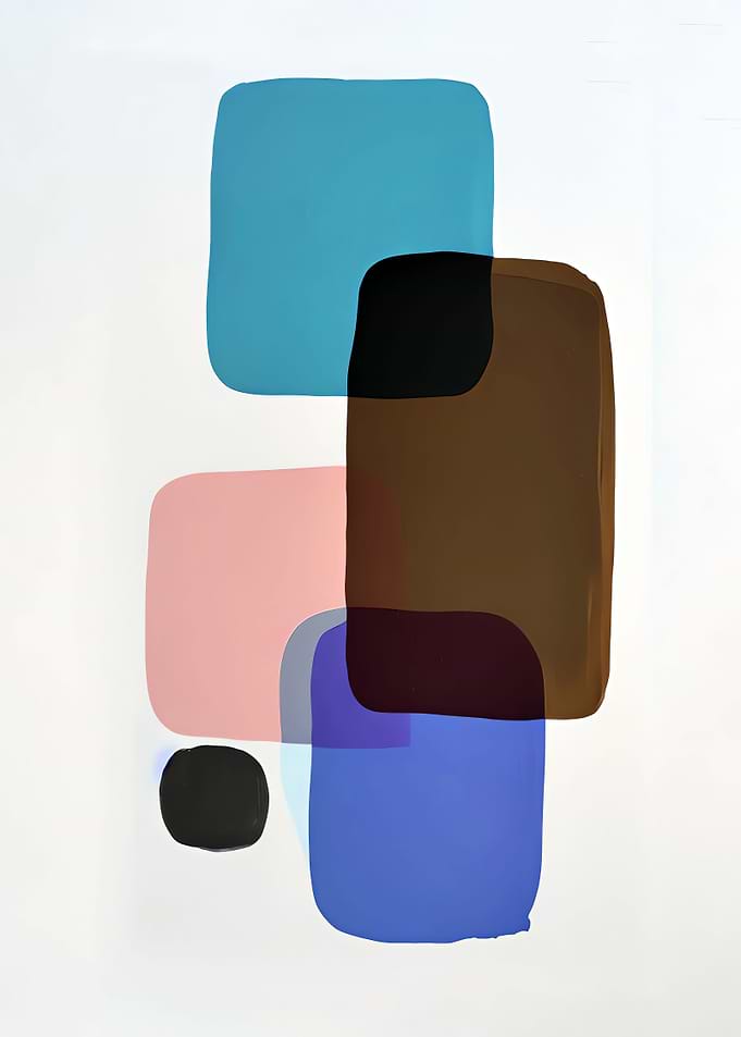 Abstract Shapes Painting