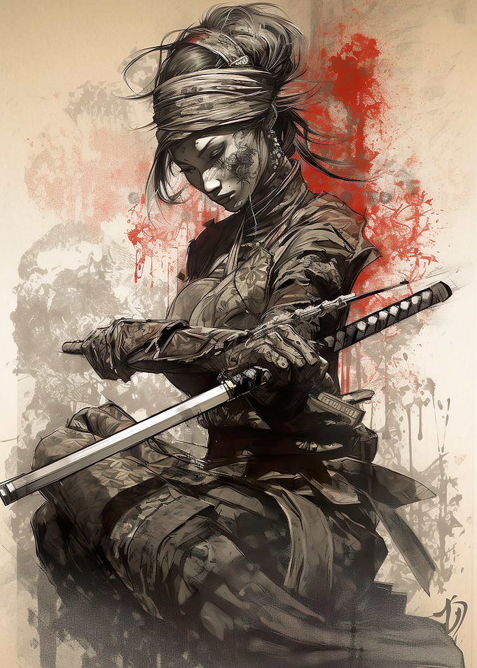 Vintage samurai