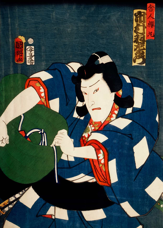 An actor in costume