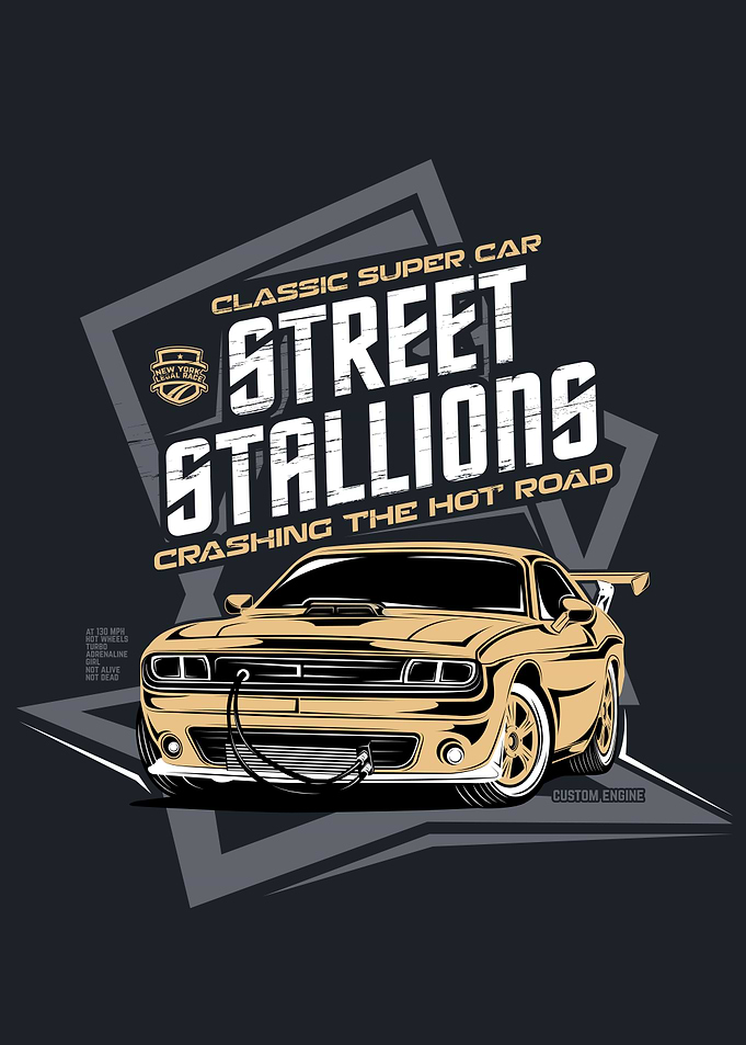 Vintage car drift