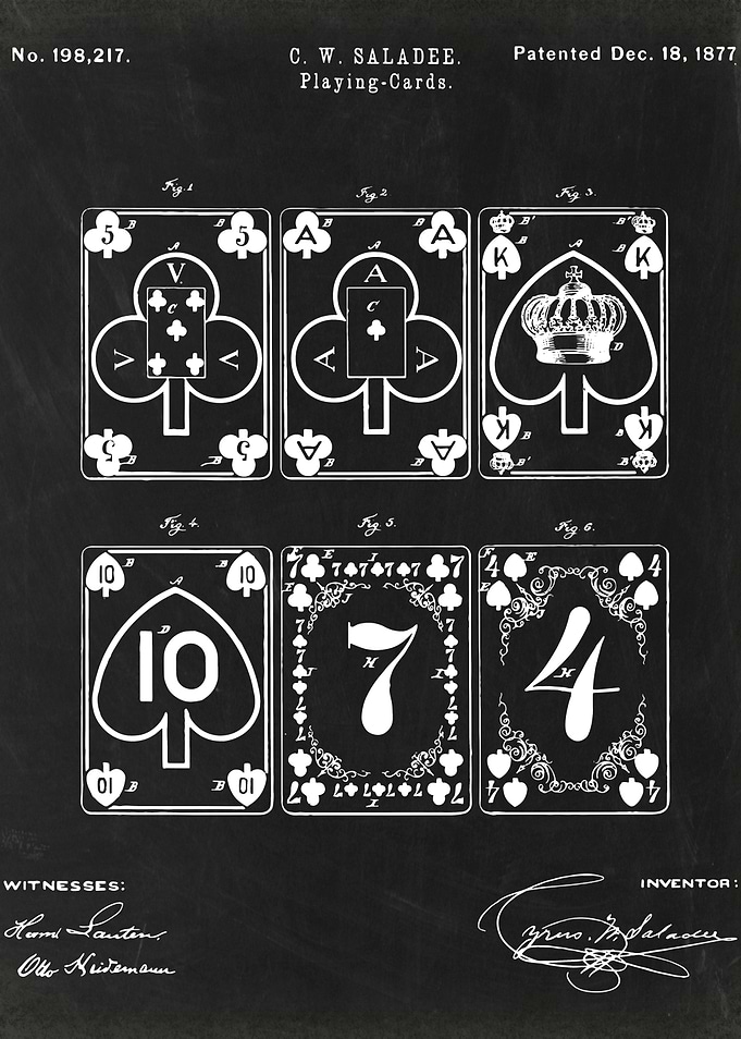 Playing Cards patent