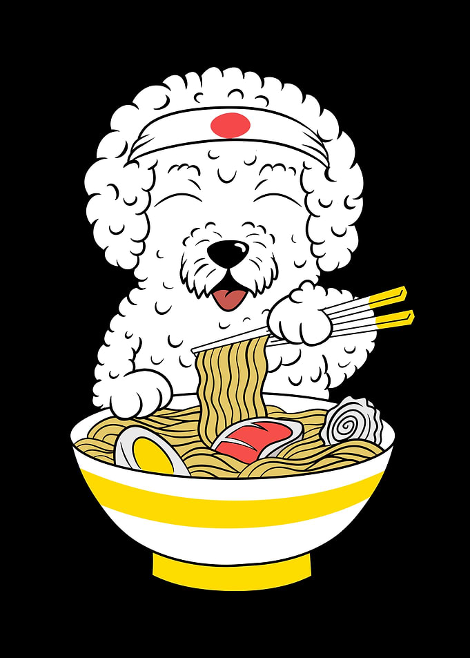 Bichon Frise Ramen
