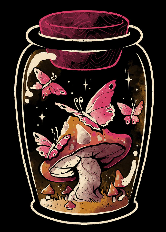 Butterfly Glass