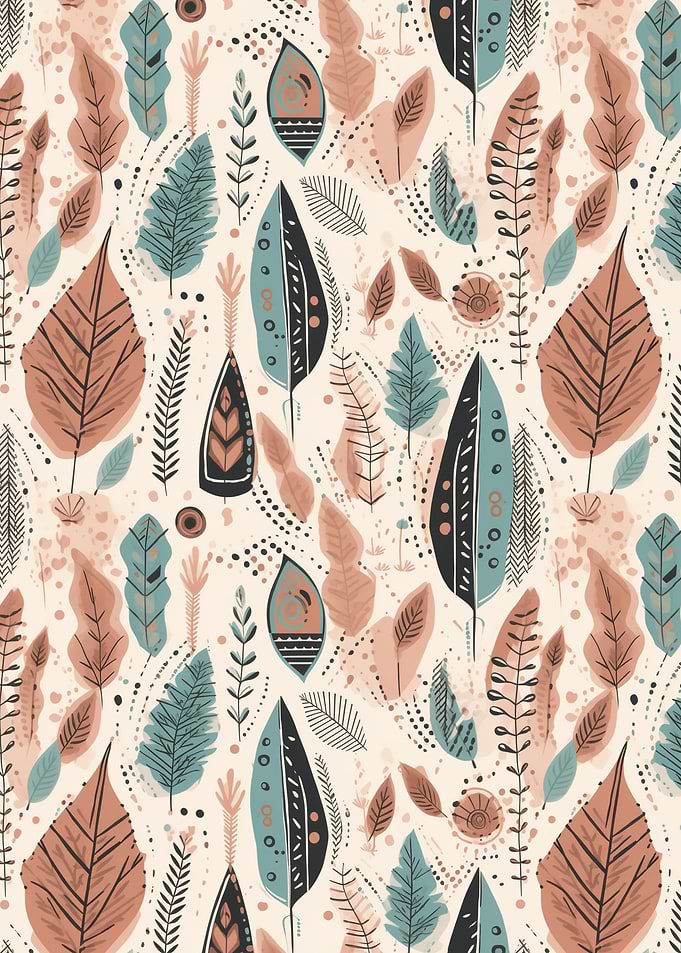 Bohemian Pattern Boho Art