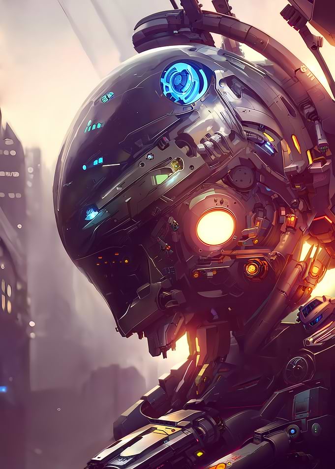 Retro Future Robot