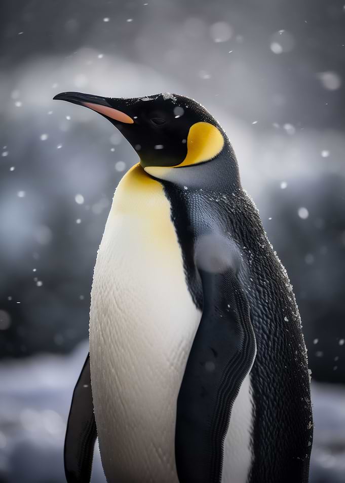 Beautiful Emperor Penguin