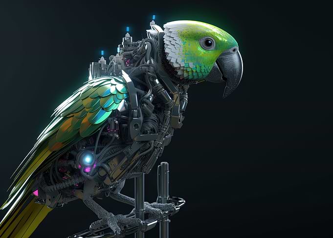 Parrot in Paradise