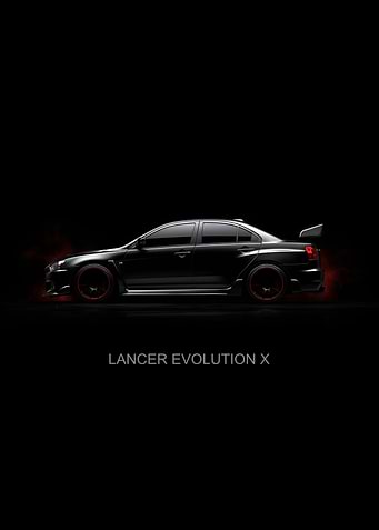 Lancer Evo X Black Shadow
