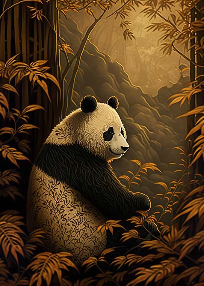panda bamboo japan