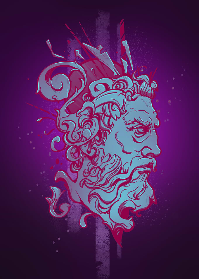 Greek Statue Vaporwave