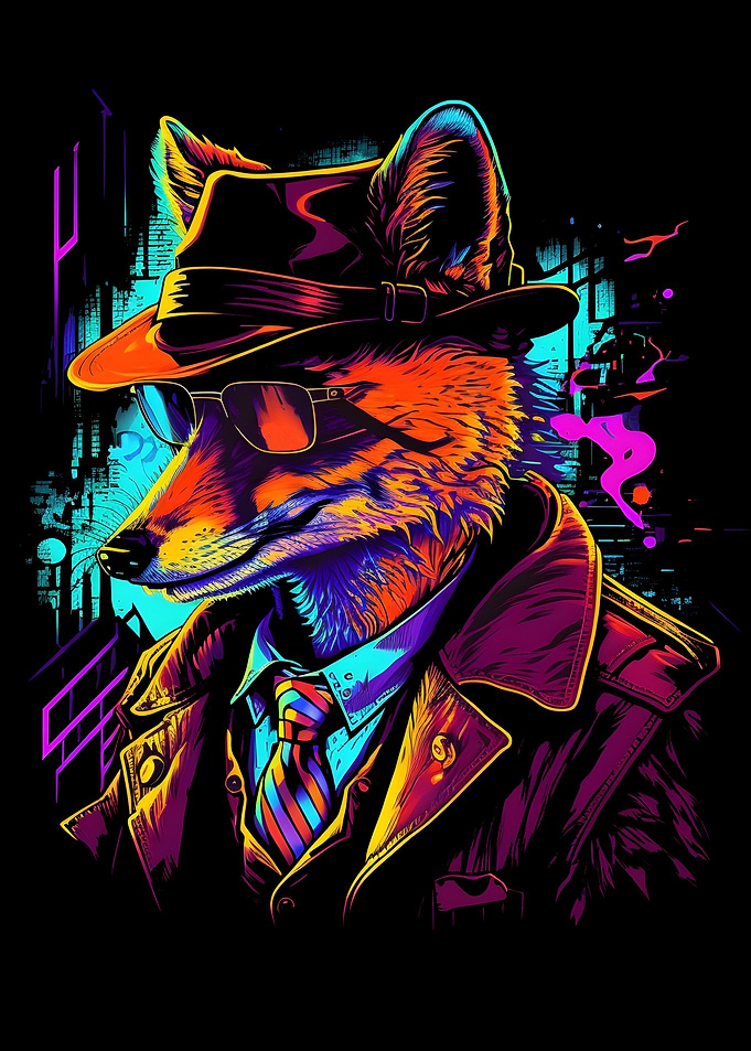 Red Fox Gang Leader Poster
